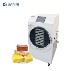 10 Подносов Вакуумный морозильный сушильщик Машина Конфеты Фруктовый Чай Молоко Пищевые морозильные сушилки для домашнего использования