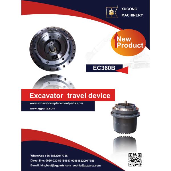 KAYABA MAG85VP Final Drive KYB Travel Motor Travel Garbox MAG85VP For Carepillar 312B Hitachi ZX160