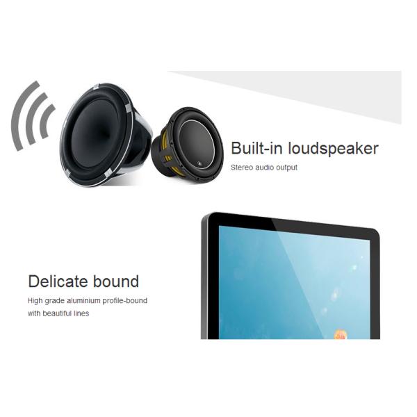 WIFI PC Supermarket Digital Information Display , Nano Foil Touch Screen Display Stand