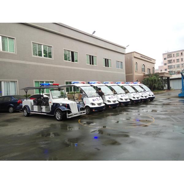 Патрульная машина кампуса 48V 5KW общины электрическая без водительского права