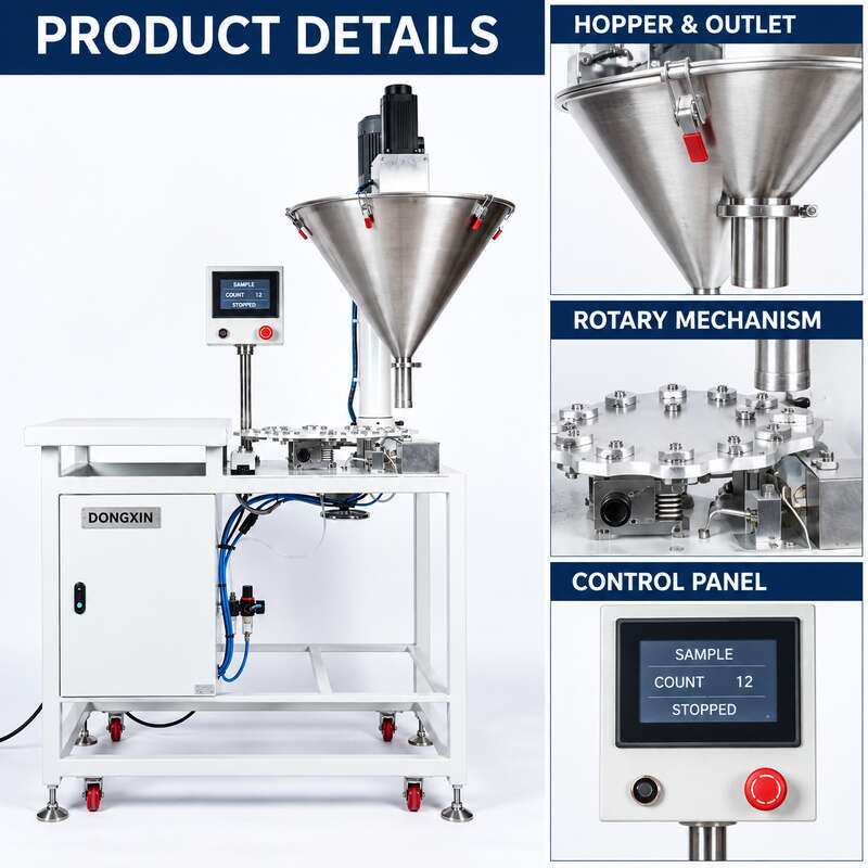 Automatic Melamine Powder Batching Machine with PLC Control System and Precision Weighing for Customizable Weighing Range