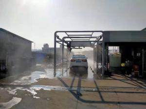 7500*3500*3200mm メタルタッチフリー自動洗車機 AC380V 100Bar ノータッチ洗車システム