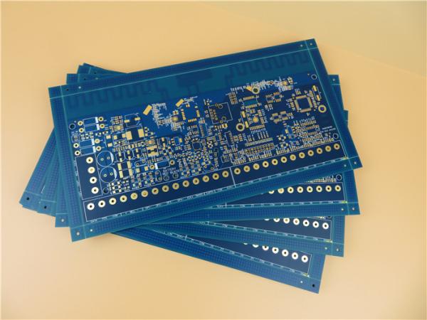 Matt Blue impedância do PWB do equipamento médico de 50 ohms controlou o PWB