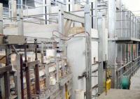 Da fornalha de vidro industrial dupla do combustível dos materiais refratários capacidade diária de 150 toneladas