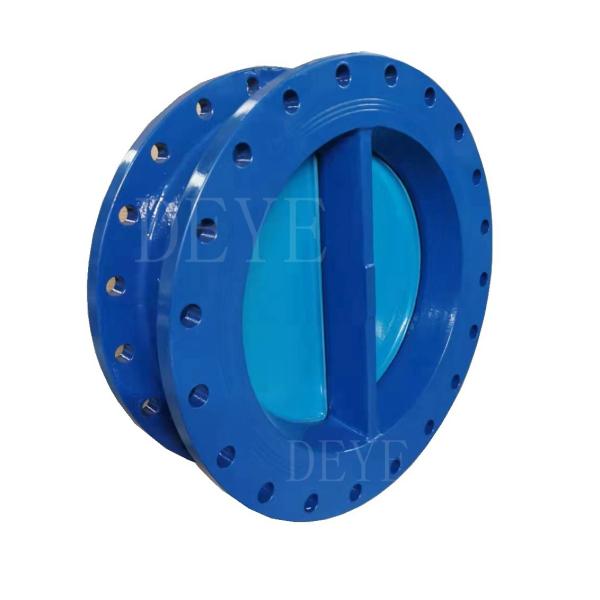 Cast Ductile Iron Water Valve Wafer Duo Plate Double Disc Check Valves