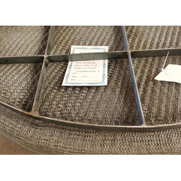 750mm Wire Mesh Mist Eliminator Pads Cellular Structure Stainless Steel Knitted