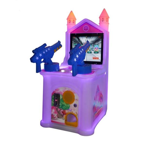 Castle Series Kids Arcade Machine Simulator Shooting Coin Operated For Amusement Park