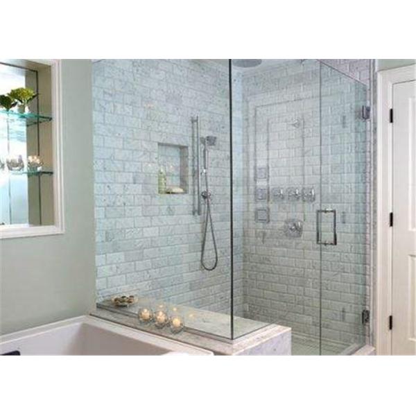 Heat Stability Decorative Tempered Glass , Toughened Security Glass For Floor / Ceiling