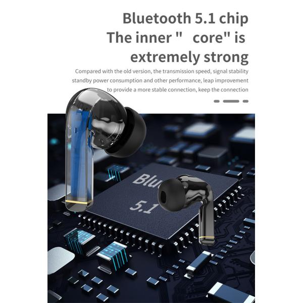 Touch Control Wireless Tws Earbud With Recharging Case Low Latency Earpods Headset