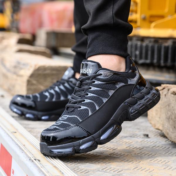 Lightweight EN-standard Construction Safety Shoes with Custom Logo Work Shoes