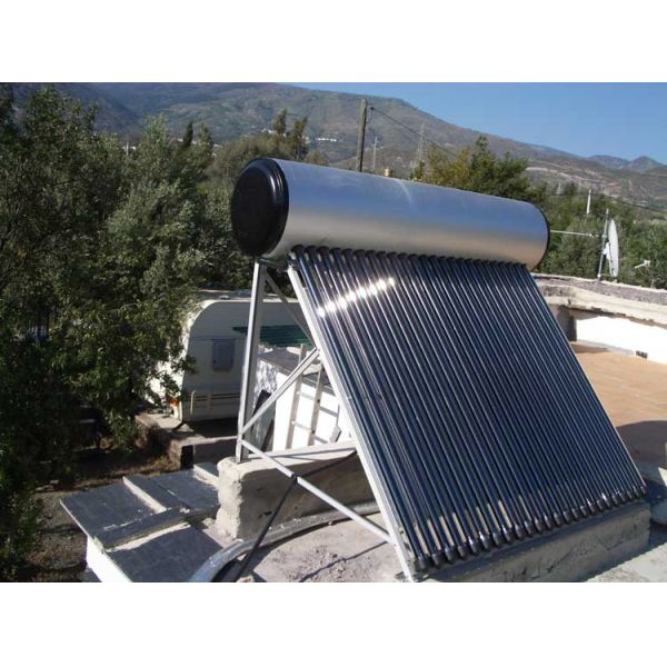 Roof Mounted Heat Pipe Pressurized Solar Water Heating Boiler System with CE