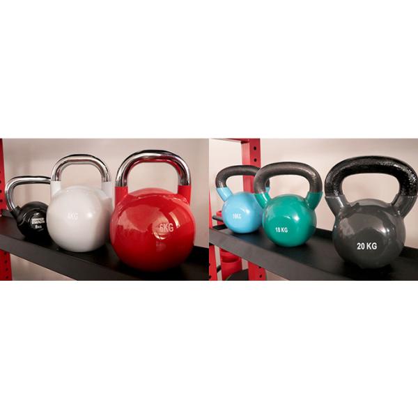 Профессиональный перекрестный тренер красочное резиновое Кеттлебалл для коммерчески спортзала