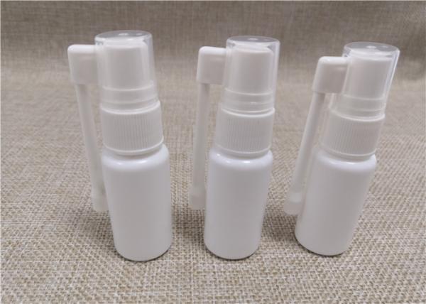 Leakage Proof Medical Mist Pump Sprayer PE Plastic 0 . 18CC Dosage Output