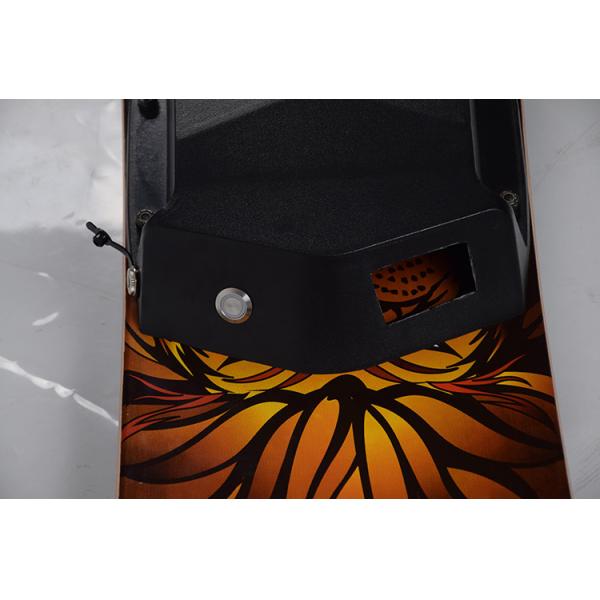 4 Wheel Long Range Electric Longboard Belt Motor Dual Drive 200mAh Capacity