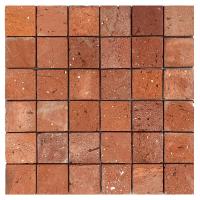 Briques rustiques avec maillage facile d'installation pour mur