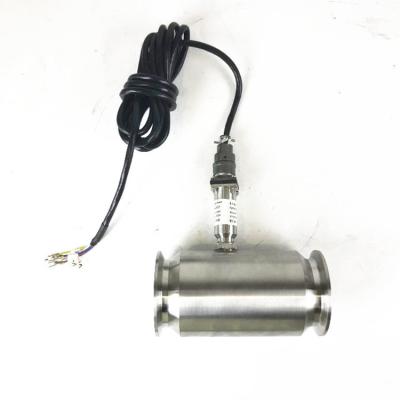Medidor de fluxo industrial da turbina da flange da braçadeira para a água