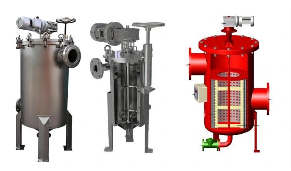 Filtro automático de autolimpeza de aço carbono para sistema de gotejamento em lojas de materiais de construção