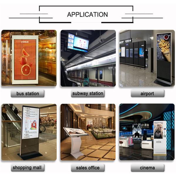 Multi Signage стойки 4k цифров языка 350 Cd/M2 мини k для гостиниц