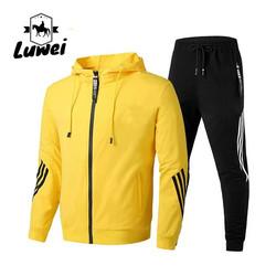 Plus Size Homens Vestuário Desportivo Set Outono Vestuário Desportivo Trajes de Ginástica