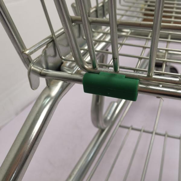 Вагонетки покупок провода бакалеи большой емкости 210L покрытие порошка цинка стиля цепной американское