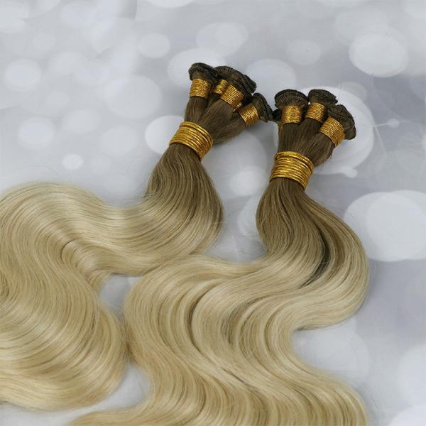 Premium Breathable Human Hair Extensions for Ultimate Comfort Hand Tied Weft Human Hair