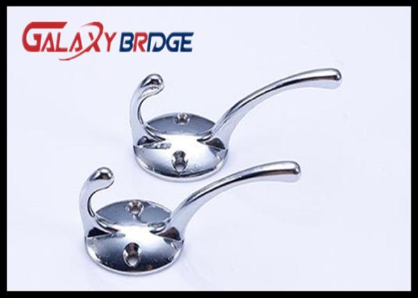 Chrome Plated Cloth Hanging Hooks Solid Cap Holder Durable Home Furniture Hardwares  Fittings