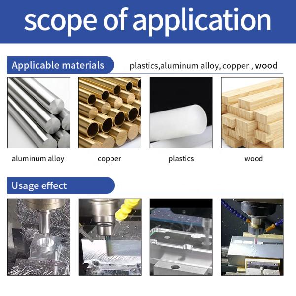 AlTiN 55HRC Aluminum Milling Cutter  ODM 3 Flute End Mill For Aluminum