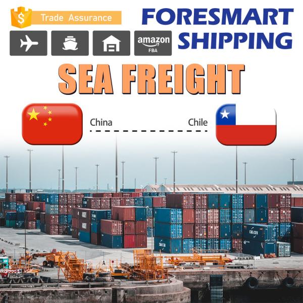 China ao frete de mar do Chile FCL, FCL transporta a transmissão 20FT de 40FT 40HQ