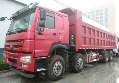 8x4 12 Wheeler Drive Heavy Duty Mining Dump Tipper Truck For Transporting Sand / Stone Ore ZZ3317N3067W