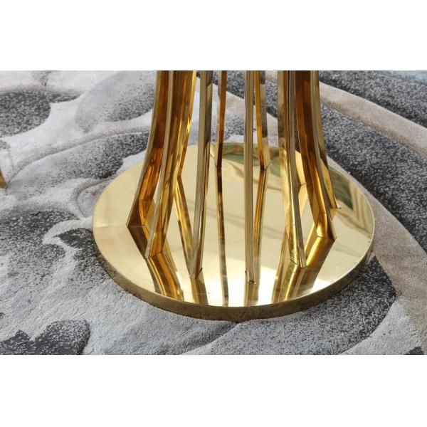 Marble Top Bar Height Table