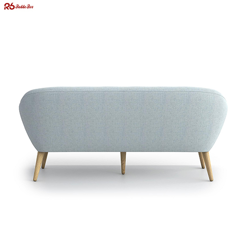 Tufted Backrest Emerald Green Velvet Chaise Lounge Channel Back Couch Sofa