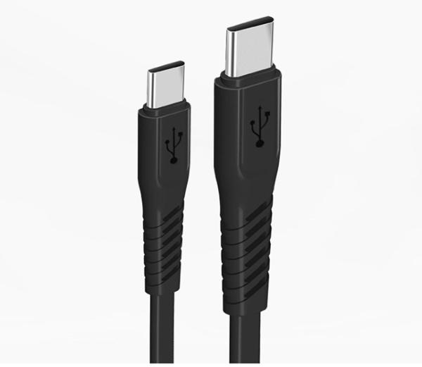 Homem do cabo C do paládio de USB2.0 USB ao material 15cm 60cm do TPE do homem de C 1m