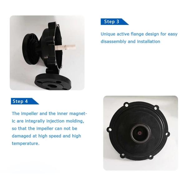 MP Chemical Acid Resistance Magnetic Drive Pump Mini Centrifugal Water Pump