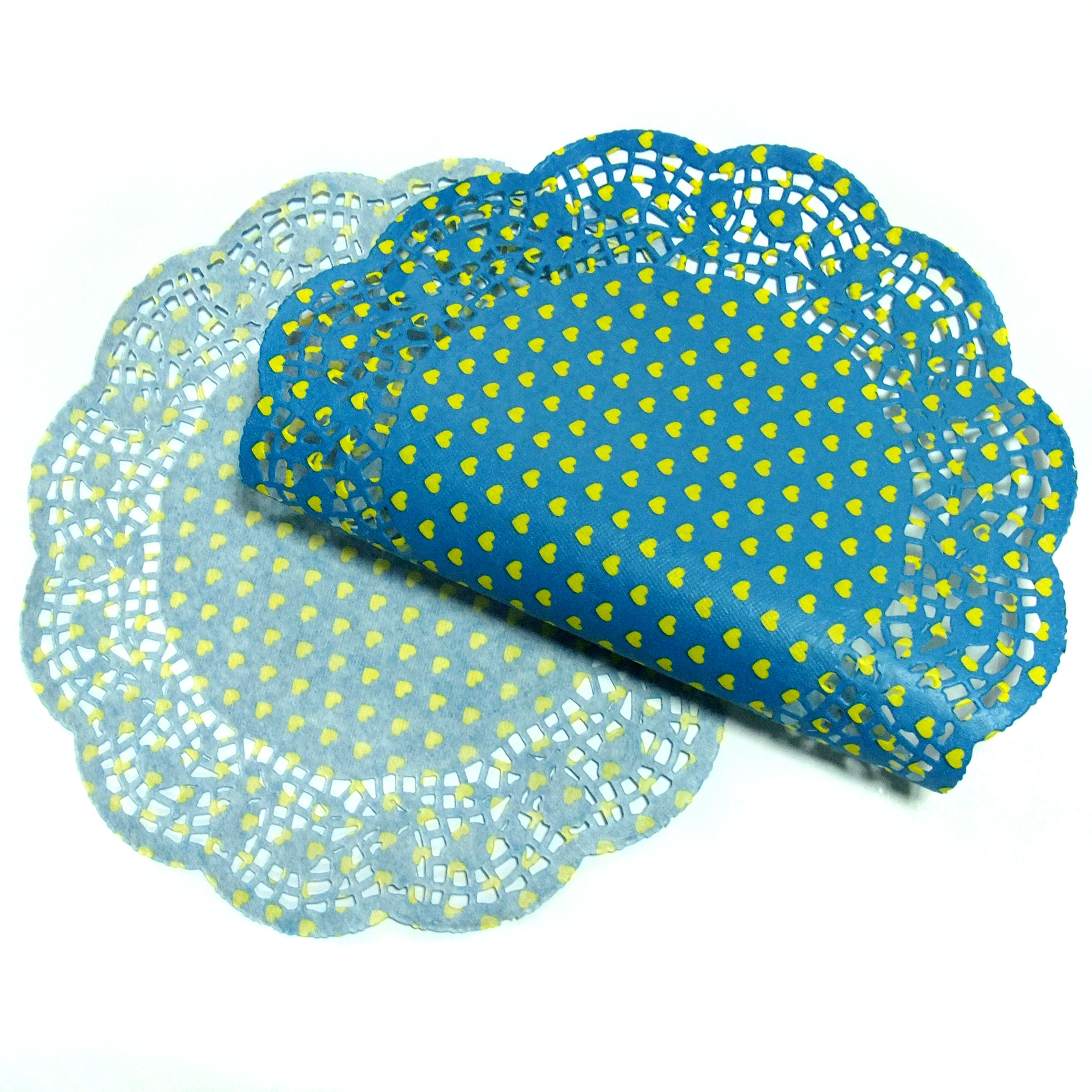 Personalized party Blue Cake Cup Decorative Cupcake Wrappers for weddings