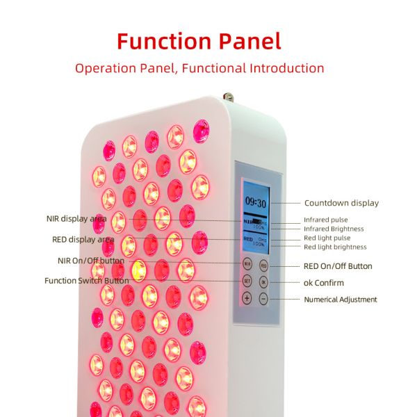 LED 660nm 850nm infrared red light therapy panel