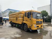 Camion de balayage à haute pression avec réservoir d'eau de 9000 litres certifié CCC