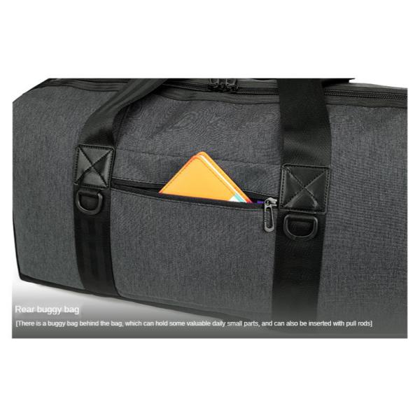 PU Leather Sports Messenger Short Distance Travel Bag 52*25*31cm