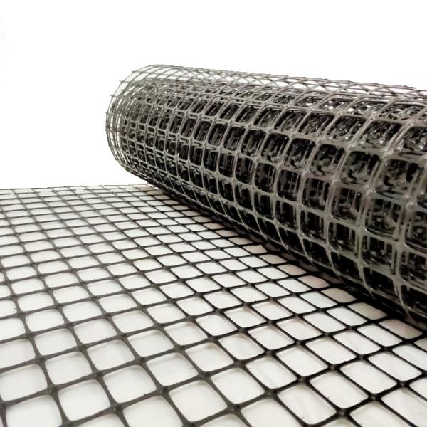 High Strength Polyester Geogrid For Basal Embankments And Soil Slope Walls Reinforcement