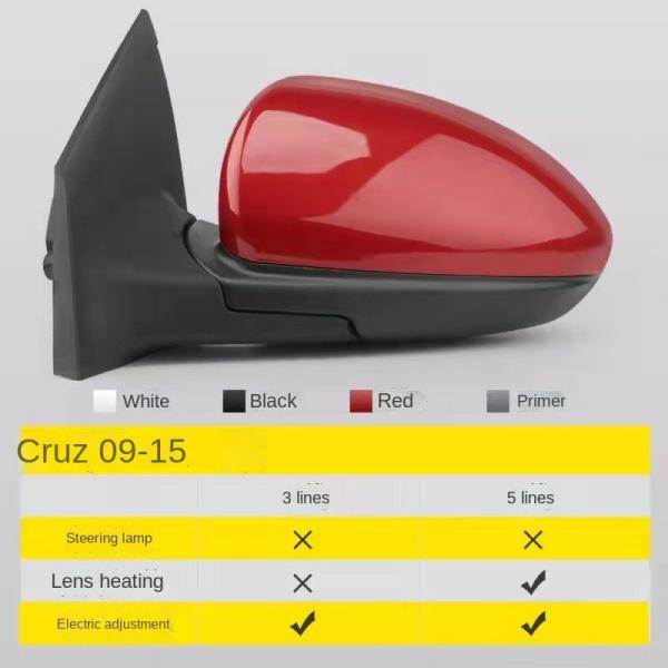 Car Rearview Mirror Assembly Suitable for CHEVROLET SGM Cruz 09-15 OE96893053/96893052