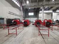 Equipamento profissional automático de 6 metros para perfurar e cortar de precisão móveis de aço e madeira