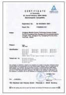 Dongguan Ming Rui Ceramic Technology Co.,ltd Certificaciones