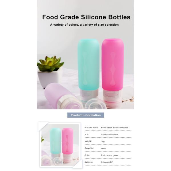 Refillable перемещение силикона доказательства утечки разливает по бутылкам для проводника шампуня