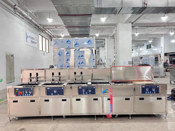 Five Tank Instrument Ultrasonic Cleaner Manual Ultrasonic Cleaner 35KW For Camera Lenses / Filter Sheets