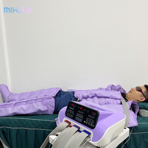 Máquina de presoterapia infrarroja para drenaje linfático y pérdida de peso