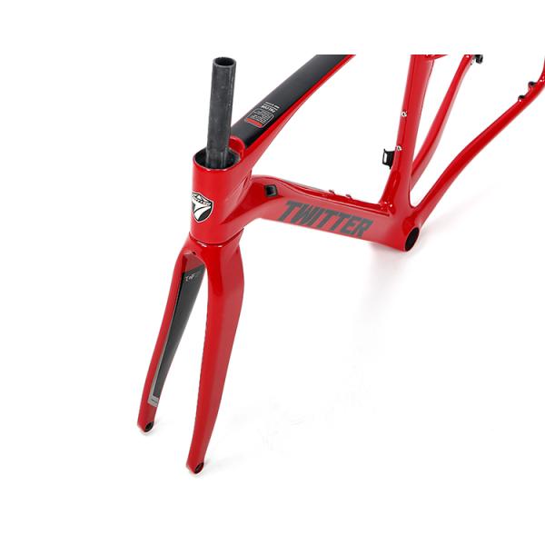 Рамки велосипеда волокна углерода рамки углерода OEM TWITTER этикеты лазера полной УЛЬТРАФИОЛЕТОВЫЕ красочные