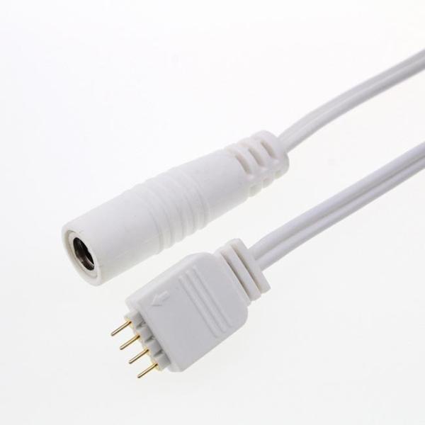 Copper 4cores Led Power Cable 3m RGB Light Bar Extension Cable