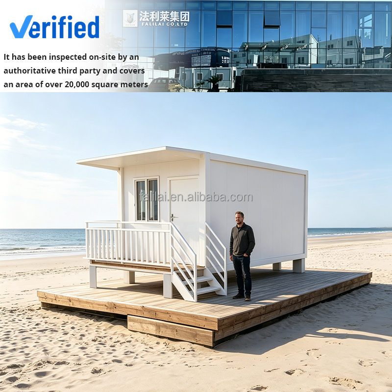Small 10ft Expandable Prefab Modular Flat Pack Folding Design Durable Steel Frame Container House for Office Use Mobile House