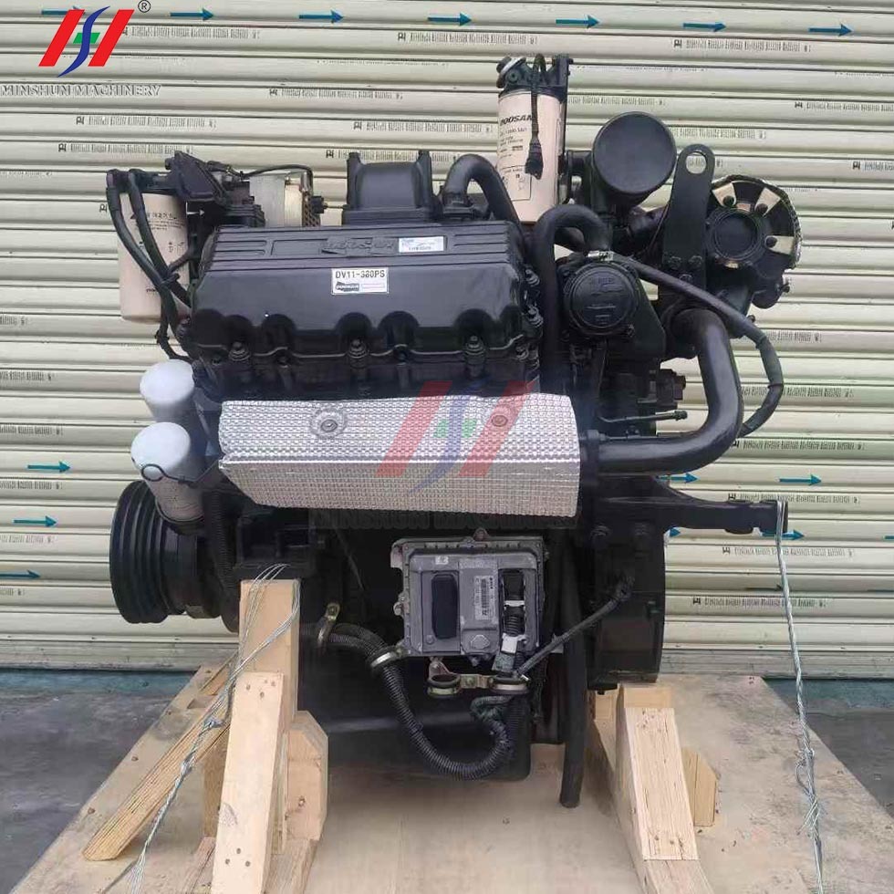 Doosan DV11 V6 Diesel Engine Assembly For DX420/500 XE470D Excavators