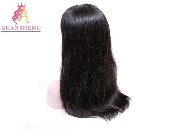 Natural Color Human Lace Front Wigs For Black Women Unprocessed Indian hair