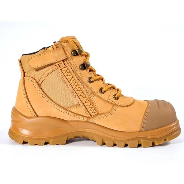 Working Boots For Men Steel Toe Safety Shoes Work Boots Nubuck Leather Men Safety Boots